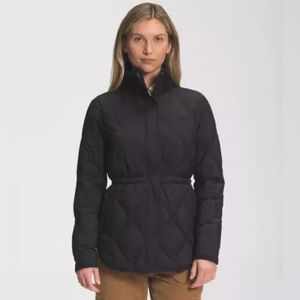 Womens The North Face Westcliffe Down Puffer Insulated Jacket Herringbone Black